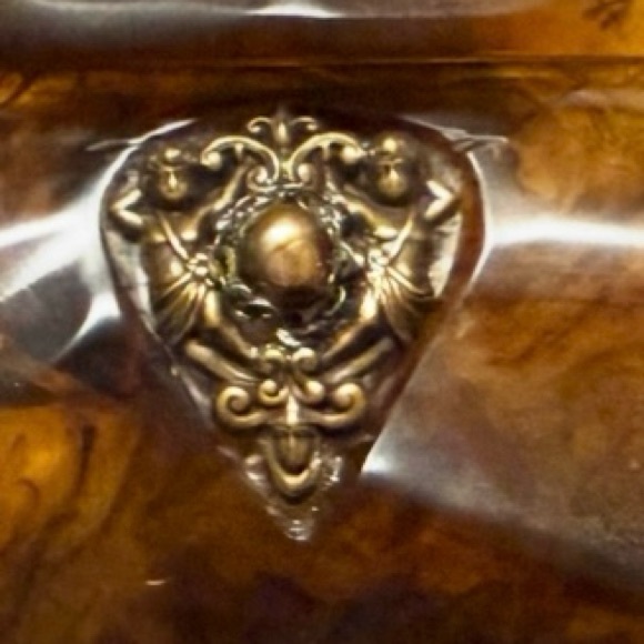 MAYA Elegant Resin Bag With Jeweled and Beaded Strap - Picture 5 of 14